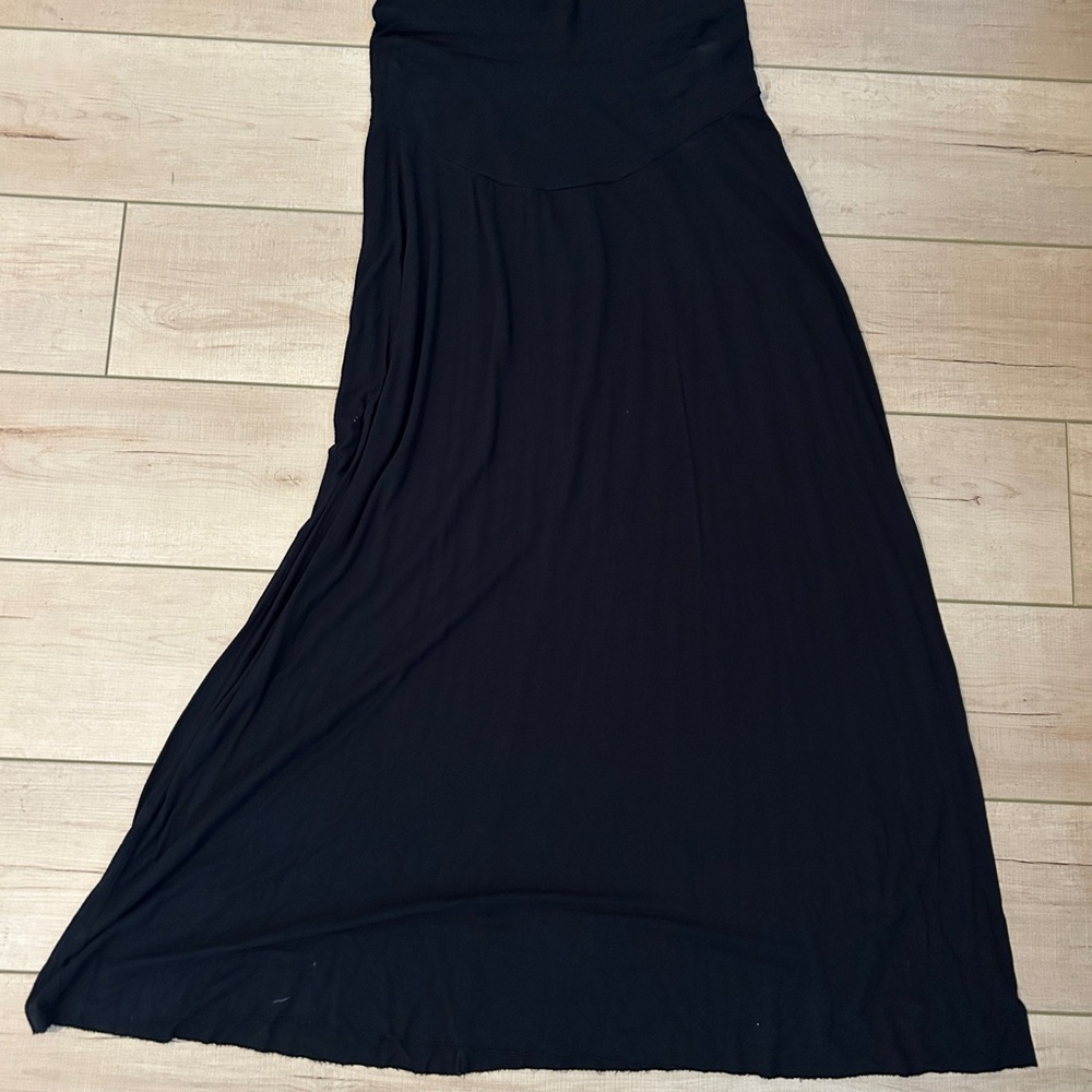 Motherhood Maternity Black Maxi Skirt